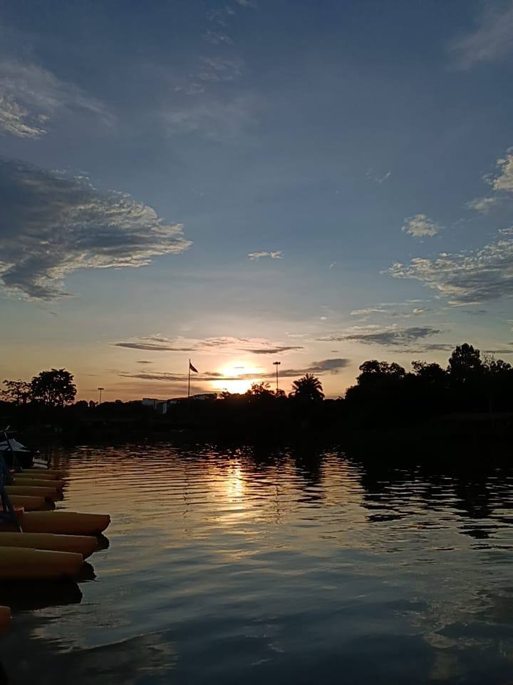 Sunset at Tasik Ayer Keroh